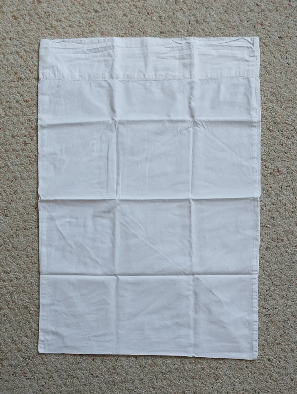 Saatva Pillow Cases Standard Size Organic Cotton White Pair 2x